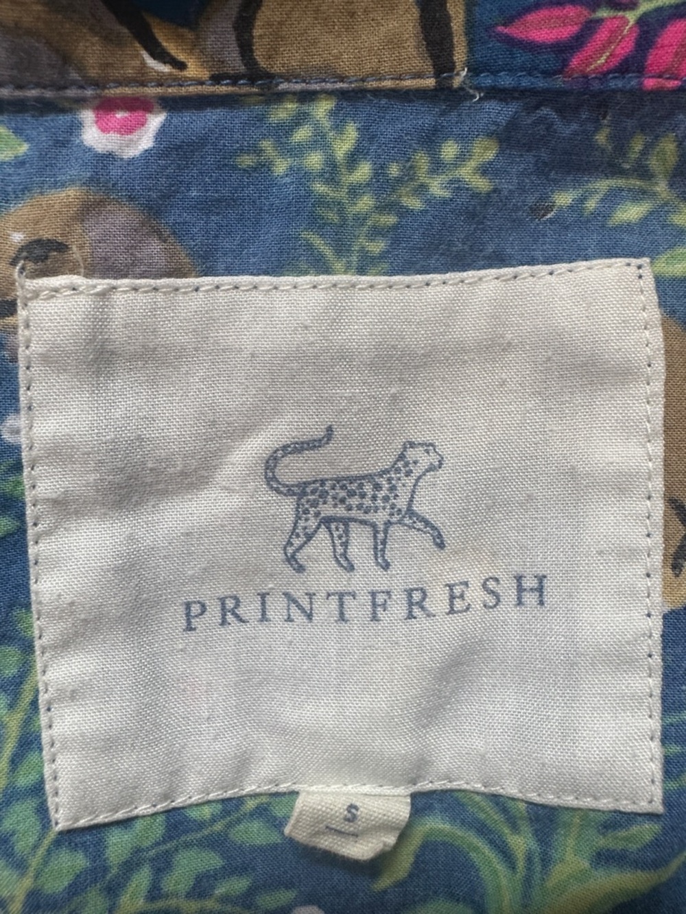 Printfresh Must Love Dogs Woven Cotton Sleep Shirt Pajamas Size Small S - Picture 5 of 7